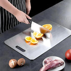 Modern Stainless Steel Cutting Board | Sustainable Kitchen