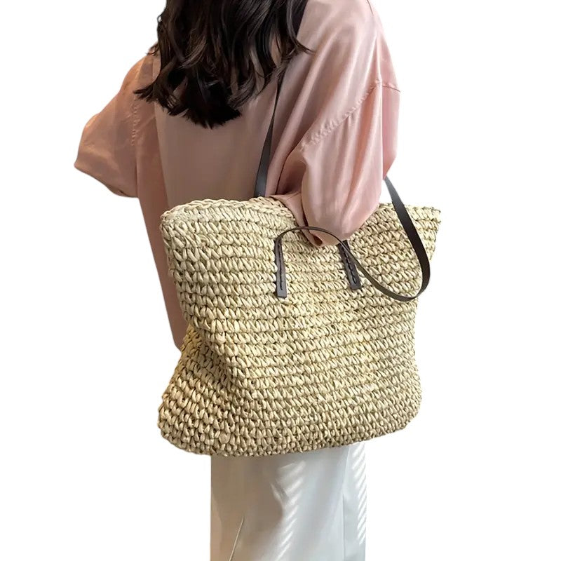 Women’s Spacious Beach Tote Bag – Effortless Summer Style