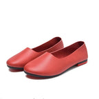 Women’s Classic Ballerinas with Timeless Elegance Red