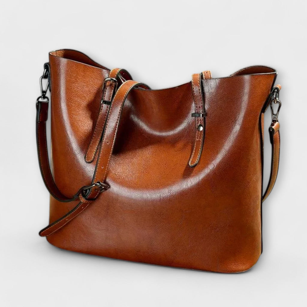 Women’s Classic Structured Shoulder Bag for Everyday Elegance Brown