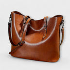 Women’s Classic Structured Shoulder Bag for Everyday Elegance Brown