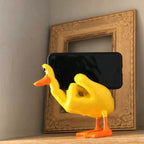Modern Duck Sculpture Minimal Home Accent Decorative Figure