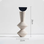 Geometric Sculptural Decor Piece for Modern Interiors Homes