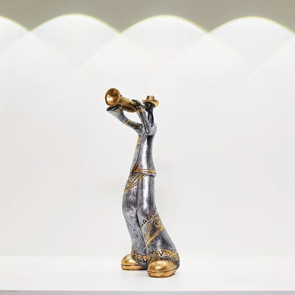 Artistic Jazz Ensemble Figurines | Stylish Music Decor Set Kenny