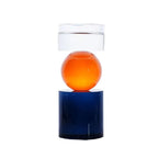 Colourful Geometric Crystal Candle Holder for Modern Decor Large
