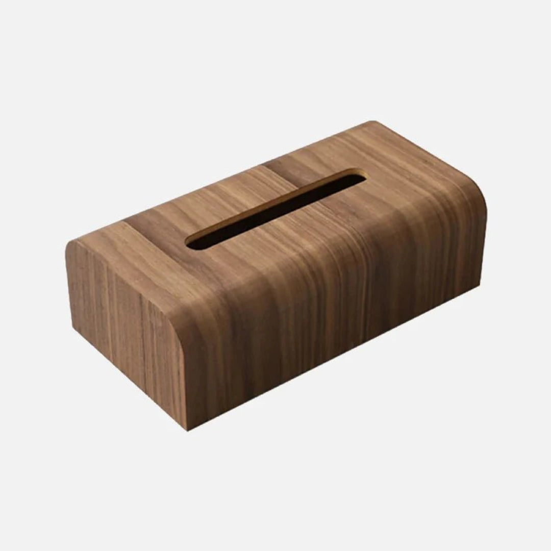 Walnut Wood Tissue Box