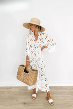 Women’s Elegant Maxi Dress – Flowy Boho Dress