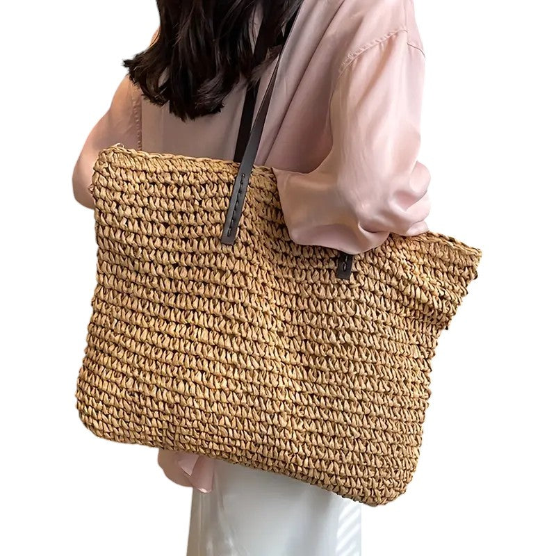 Women’s Spacious Beach Tote Bag – Effortless Summer Style
