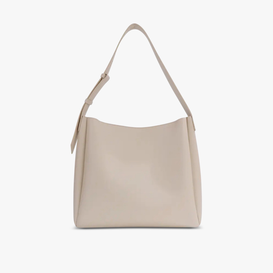 Tali | Women’s Daily Shoulder Bag | Mini Pouch Included Off-White