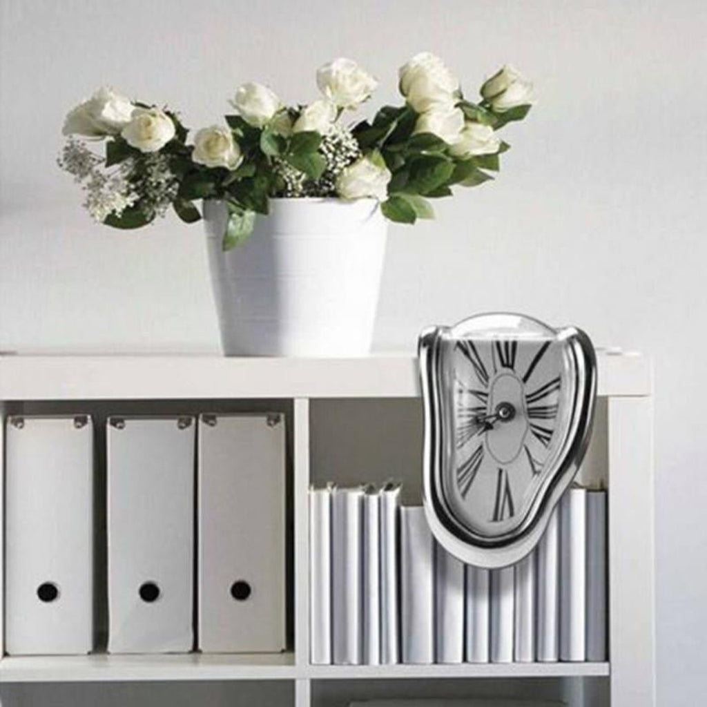 Avant-Garde Melting Wall Clock | Artistic Decor Statement