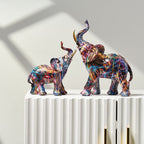 Artistic Elephant Sculpture with Nordic Inspired Home Decor