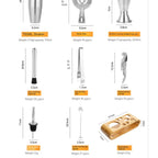 Professional Cocktail Bar Set | Elevated Home Bar Experience