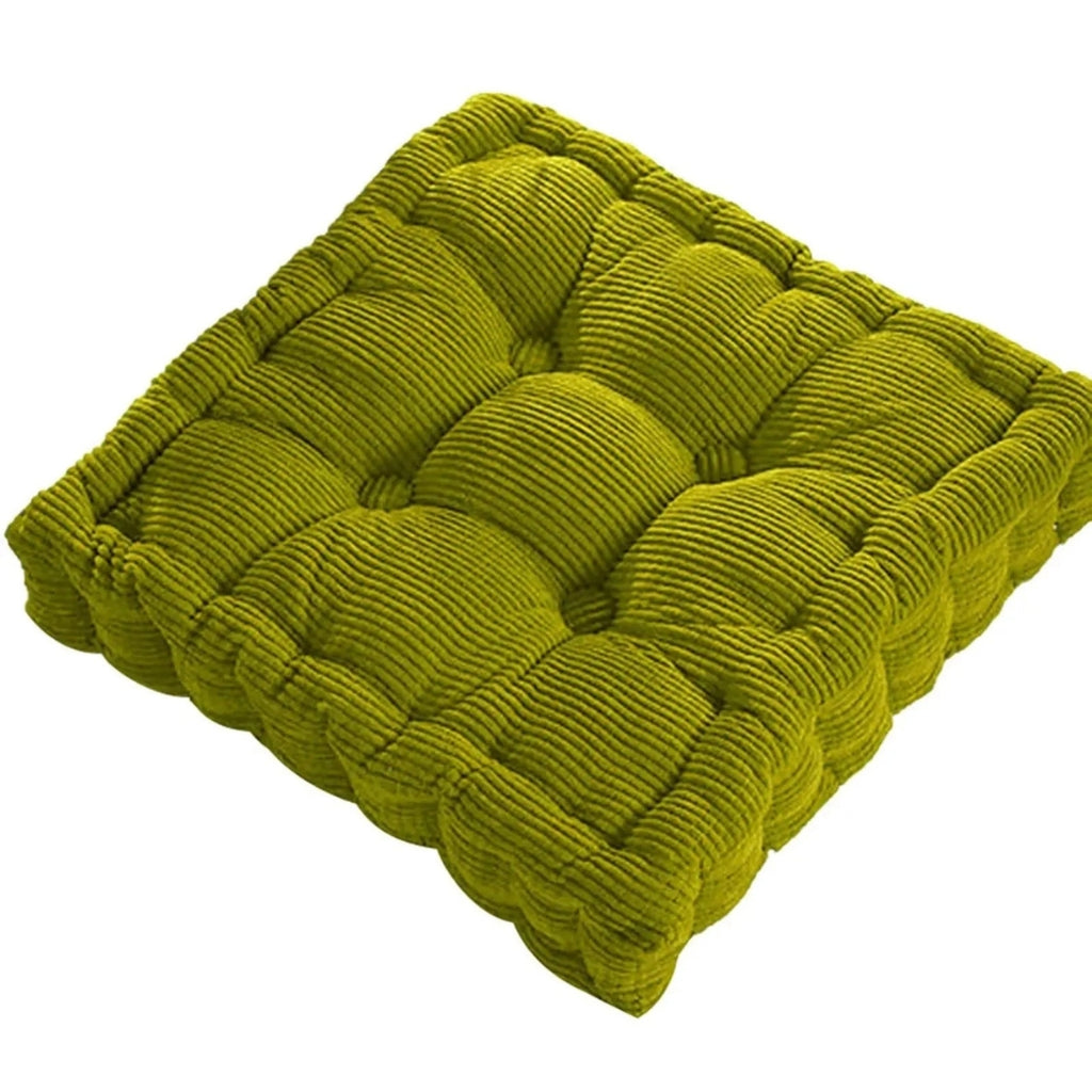 Comfort Focused Meditation Floor Cushion for Daily Practice Green