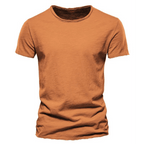 Men’s Classic Shirt for Effortless Everyday Style Orange