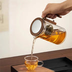 Luxury Glass Teapot with Built In Infuser for Tea Brewing