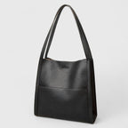 Women’s Minimalist Structured Shoulder Bag for Everyday Use Black
