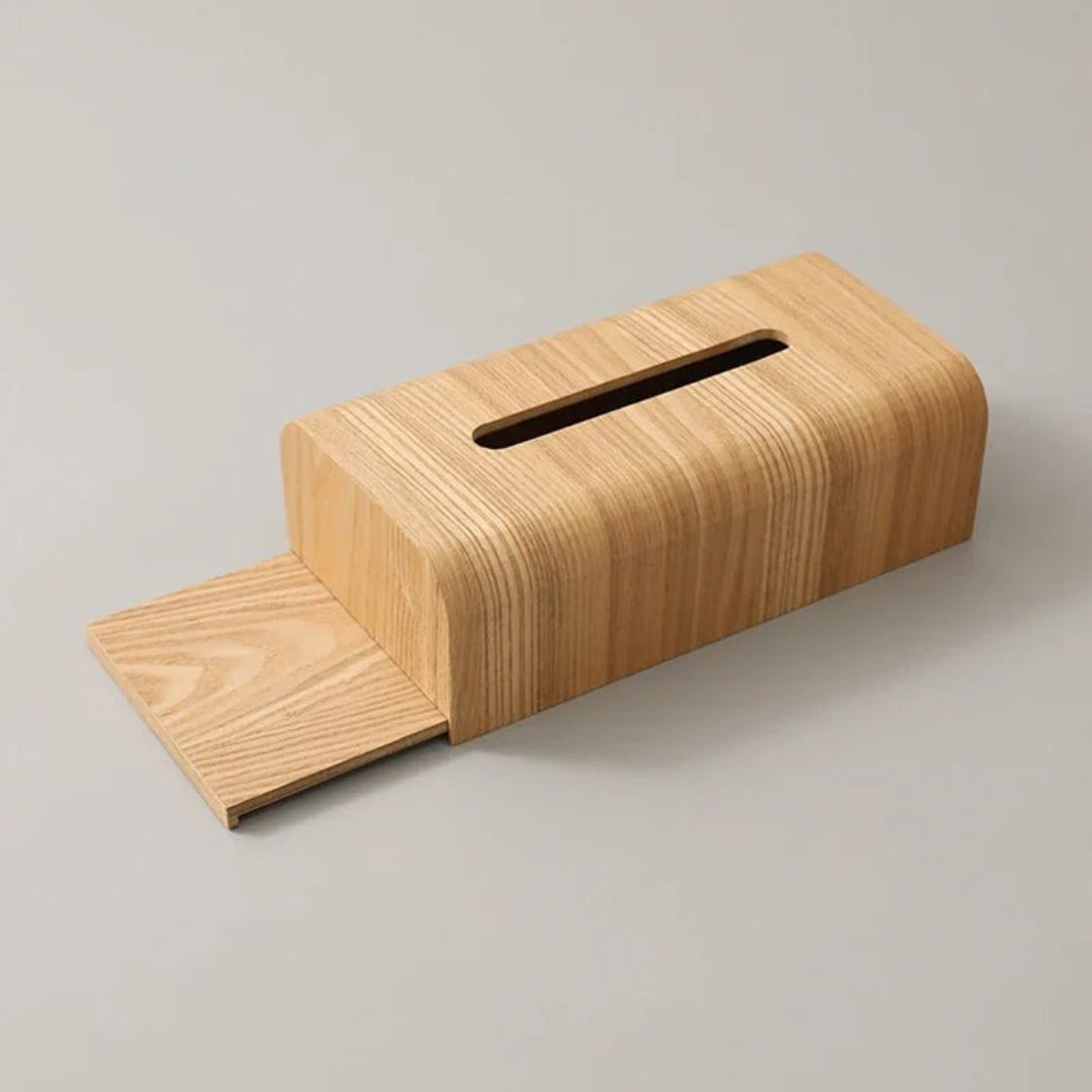 Walnut Wood Tissue Box