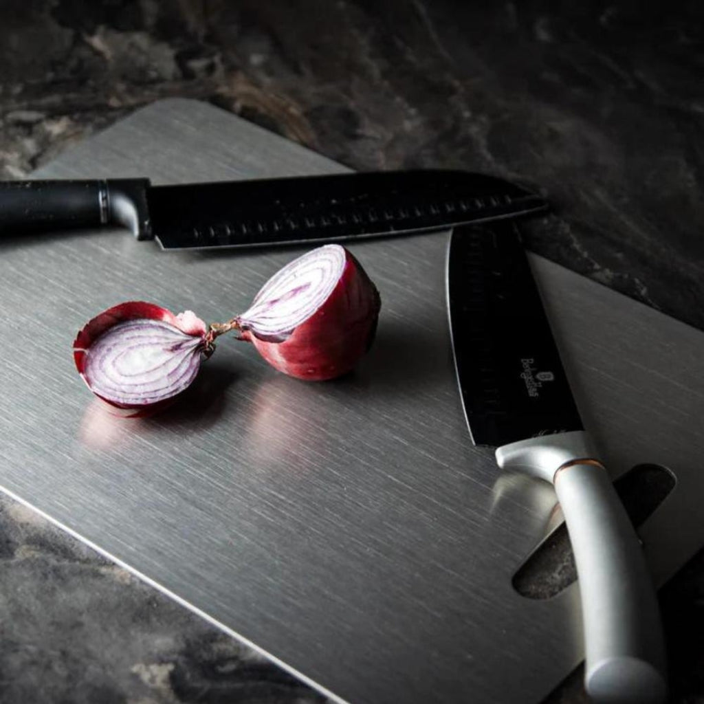 Modern Stainless Steel Cutting Board | Sustainable Kitchen