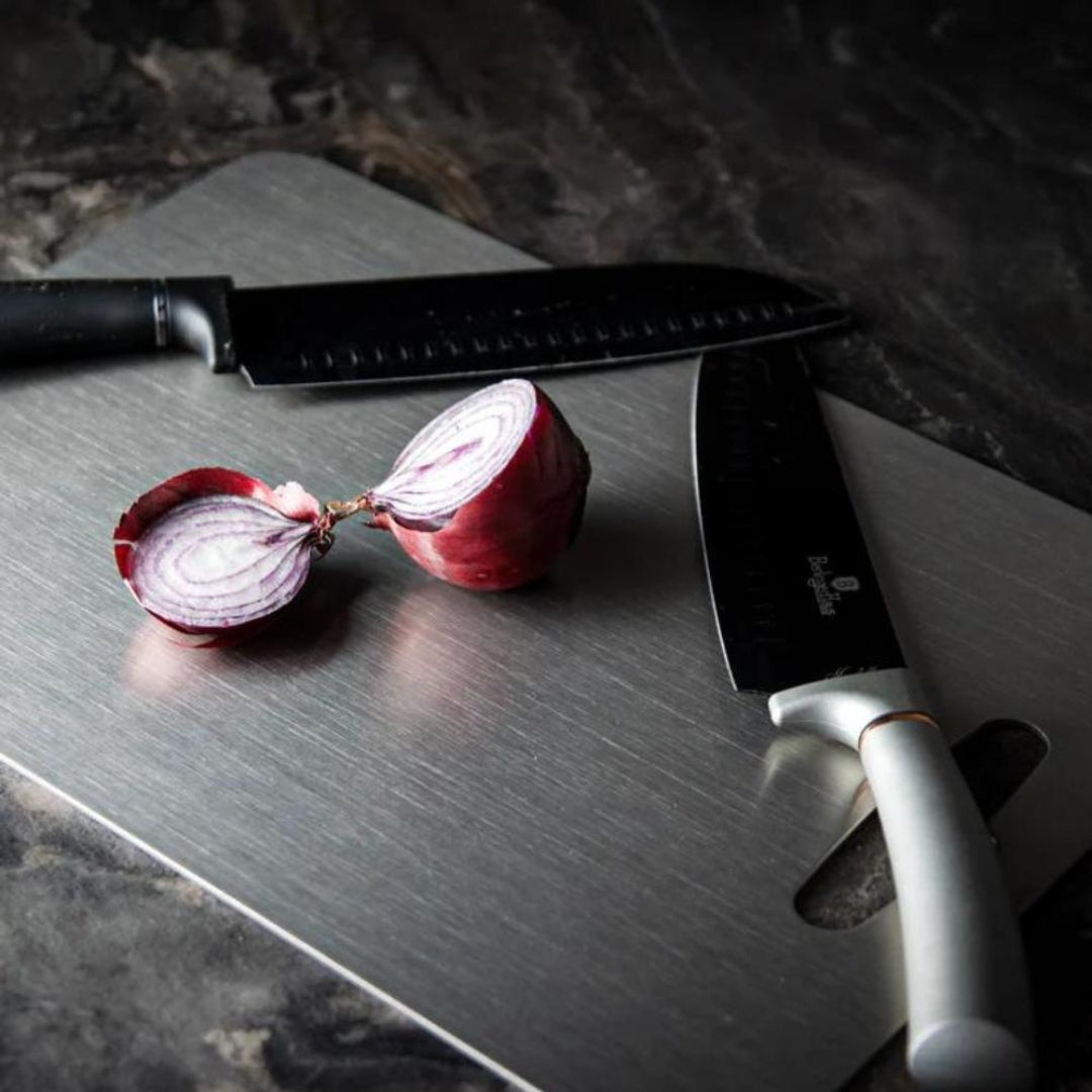Modern Stainless Steel Cutting Board | Sustainable Kitchen