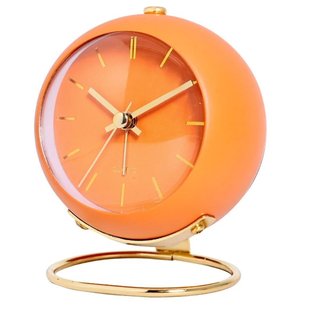 Modern Electronic Table Clock | Stylish Interior Timepiece Oranje