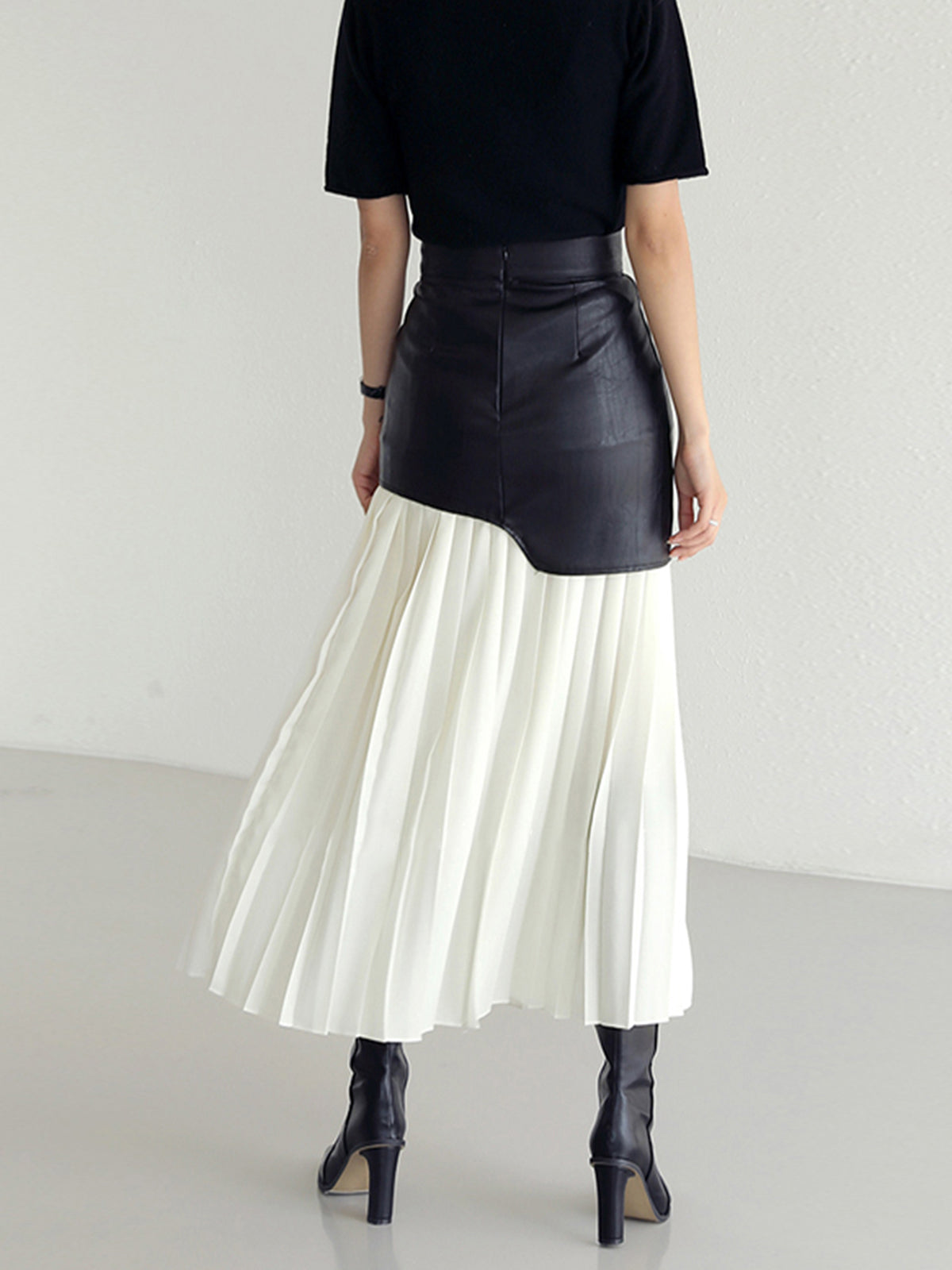 Women’s Elegant Asymmetrical Midi Skirt – Stylish Summer Look