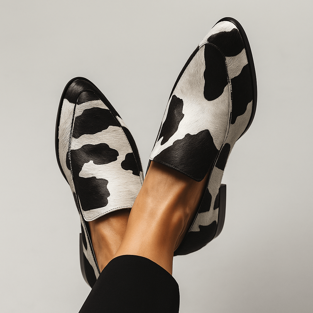 Women’s Elegant Loafers for Comfort and Style Zebra