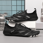 Men’s Lightweight Barefoot Style Training Shoes for Active Comfort Black