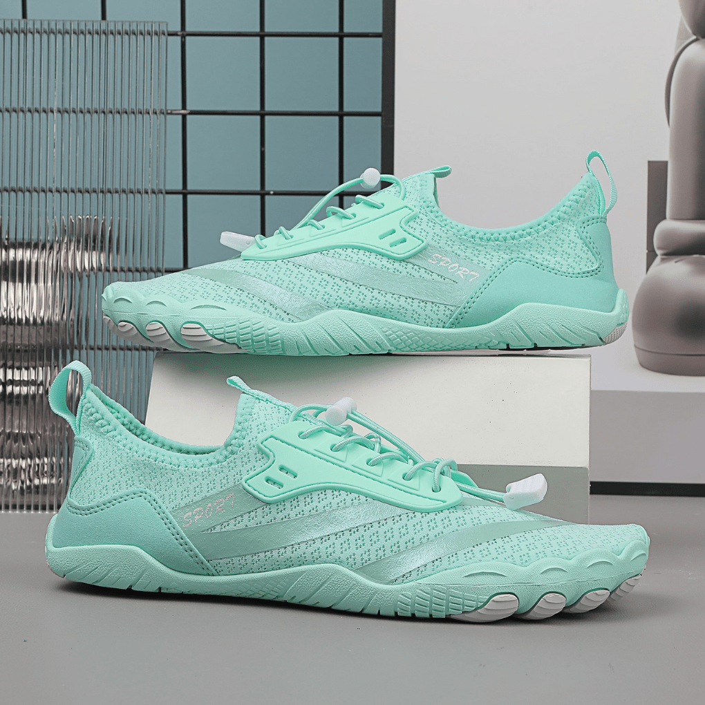 Men’s Lightweight Barefoot Style Training Shoes for Active Comfort Light Green