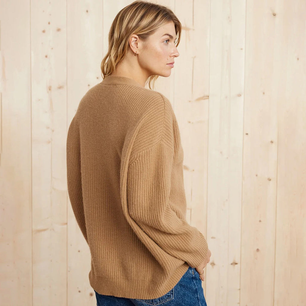 Women’s Classic Knit Button Cardigan for Everyday Layering