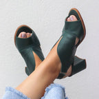Women’s Elegant Sandals for Stylish Comfort Military Green