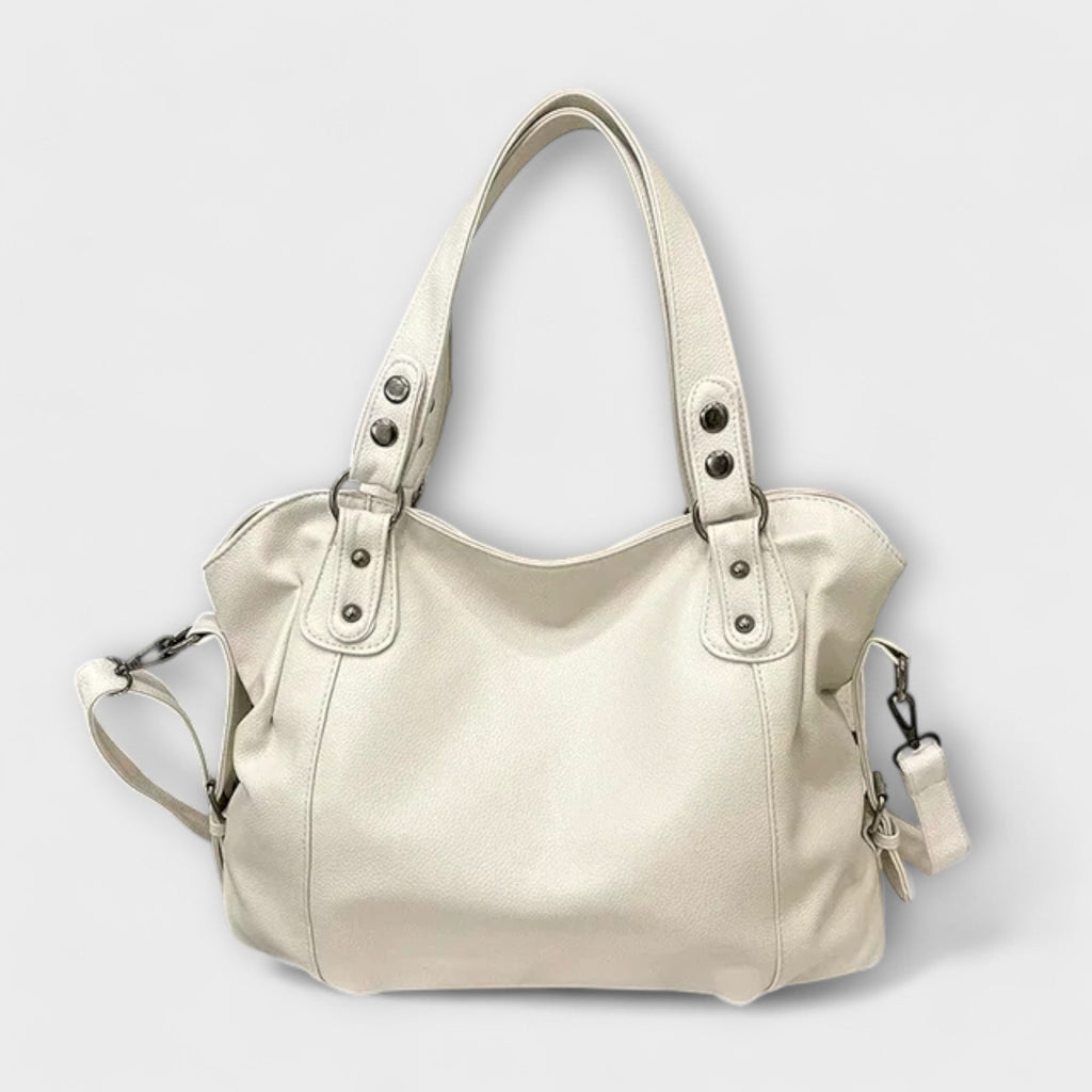 Women’s Sleek Shoulder Bag for Everyday Summer Style Beige