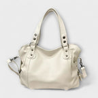 Women’s Sleek Shoulder Bag for Everyday Summer Style Beige