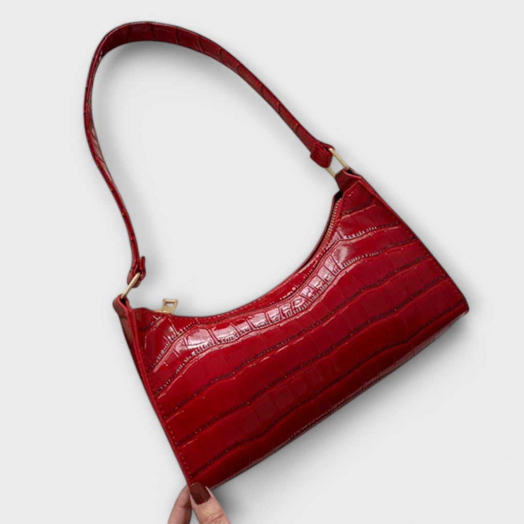 Women’s Iconic Classic Shoulder Bag - Effortless Summer Style Red