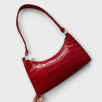 Women’s Iconic Classic Shoulder Bag - Effortless Summer Style Red