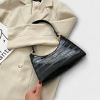 Women’s Iconic Classic Shoulder Bag - Effortless Summer Style Black