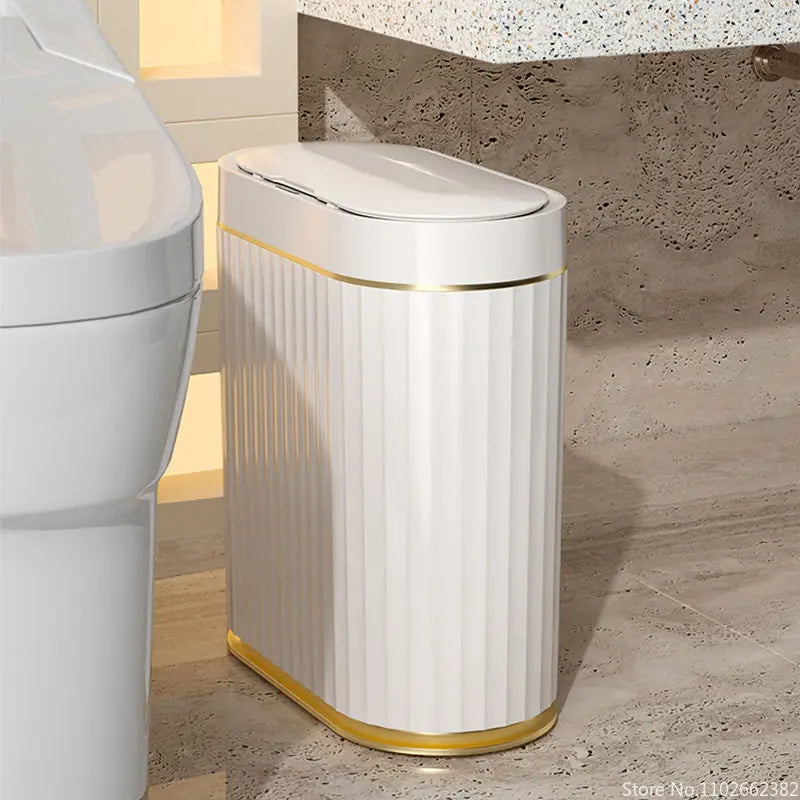 Smart Touchless Trash Can Motion Sensor Automatic Bin Lid