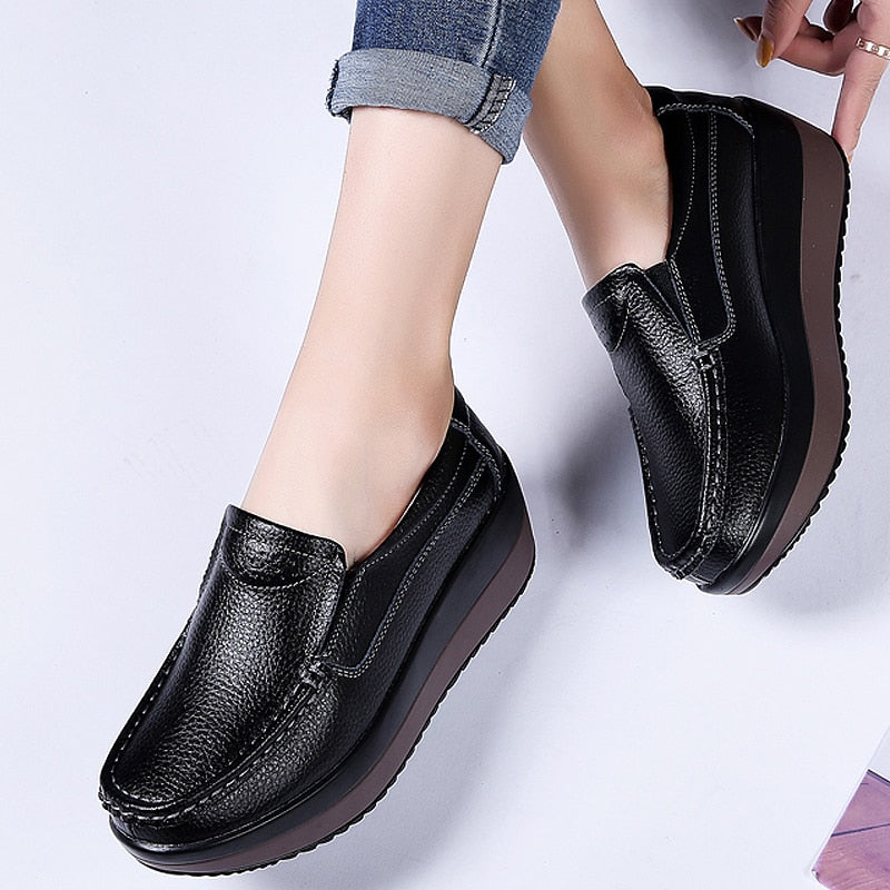 Women’s Comfortable Loafers for Everyday Wear Black