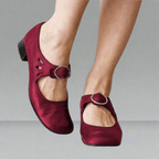 Women’s Comfortable Elegant Ballerinas Dark Red