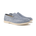 Men’s Casual Slip-On Loafers Shoes for Everyday Wear Misty Blue