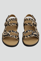 Women’s Bold Multi-Strap Heeled Sandals for Summer Style