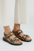 Women’s Bold Multi-Strap Heeled Sandals for Summer Style