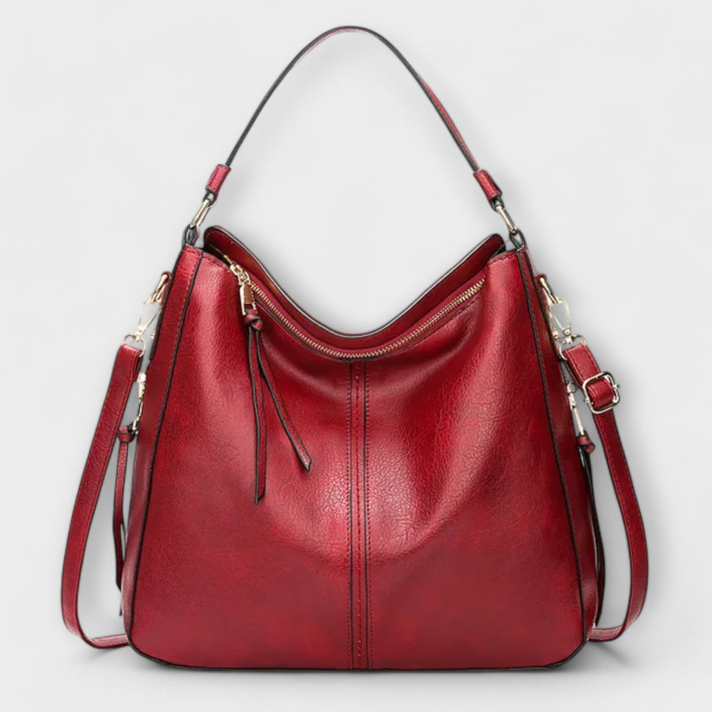 Women’s Elegant Classic Shoulder Bag for Everyday Styling Red