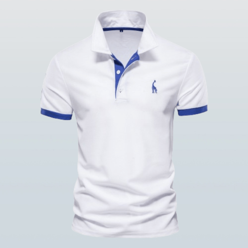 Men’s Elegant Polo Shirt - Timeless Comfort and Style White