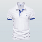 Men’s Elegant Polo Shirt - Timeless Comfort and Style White