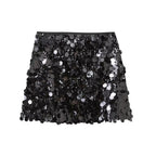 Women’s Dazzling Sparkling Sequin Skirt – Glamorous Party Skirt