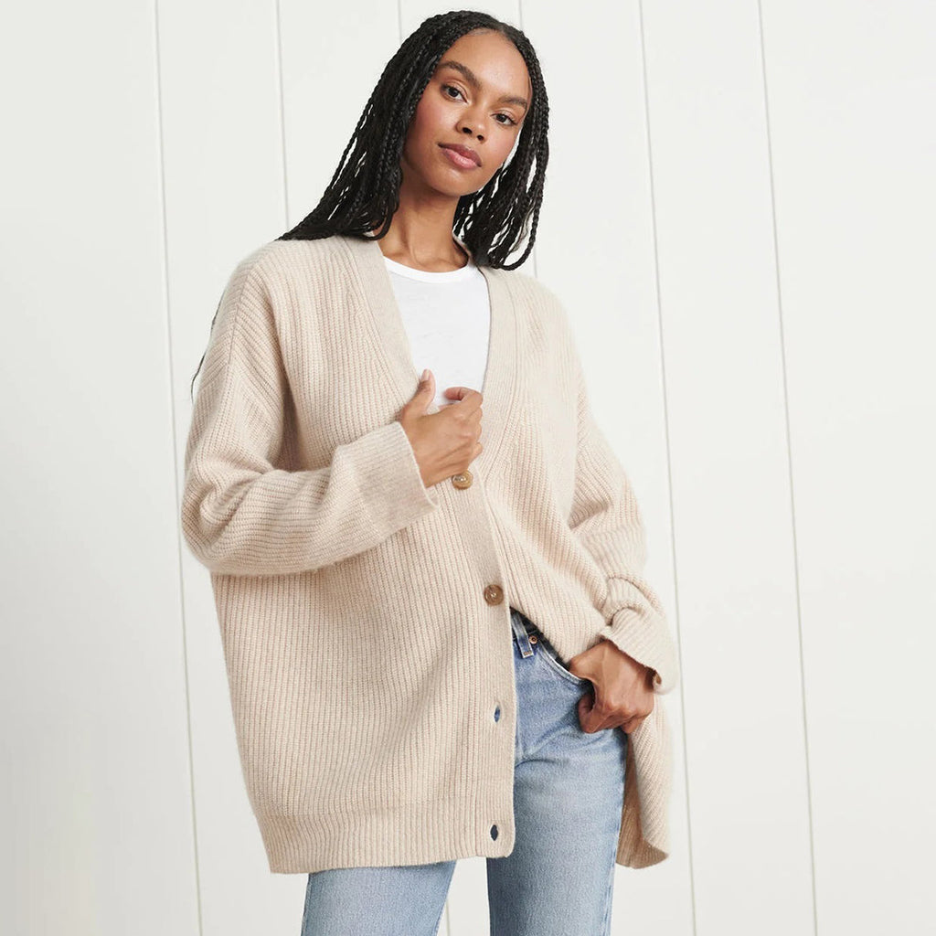 Women’s Classic Knit Button Cardigan for Everyday Layering