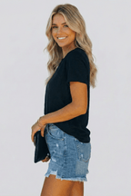 Women’s Casual Frayed Hem Shorts for Effortless Summer Style