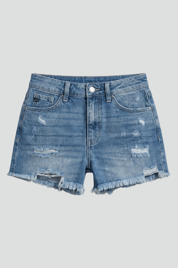 Women’s Casual Frayed Hem Shorts for Effortless Summer Style