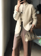 Women’s Classic Button Front Cardigan - Warm Everyday Outerwear