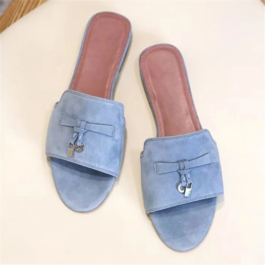 Women’s Elegant Flat Mules – Everyday Footwear